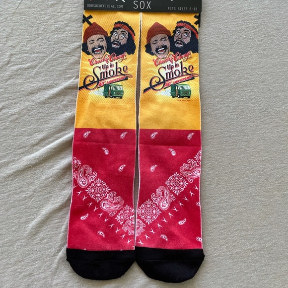 Odd Sox Other - BNWT. Odd Sox- Cheech & Chong "Up in Smoke" 40th Anniversary Socks